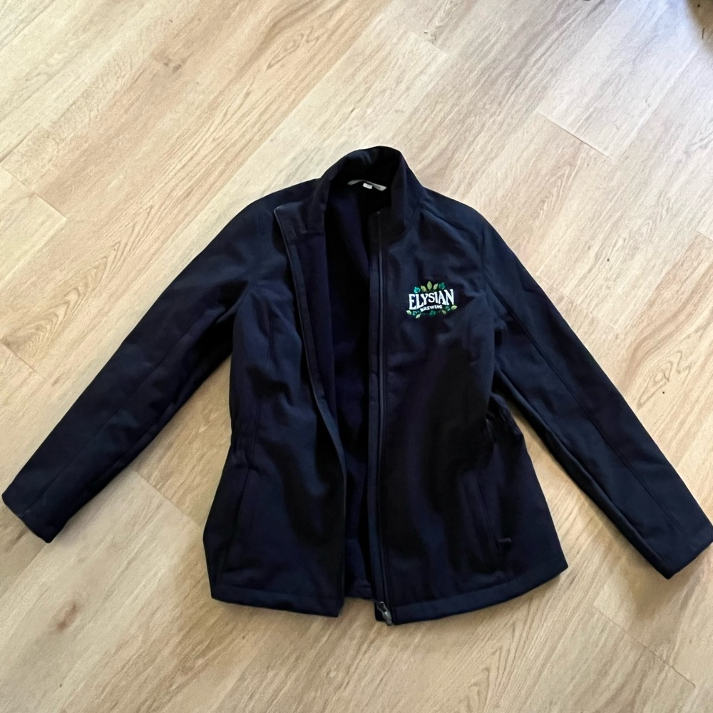 Port Authority Elysian Branded Black Jacket